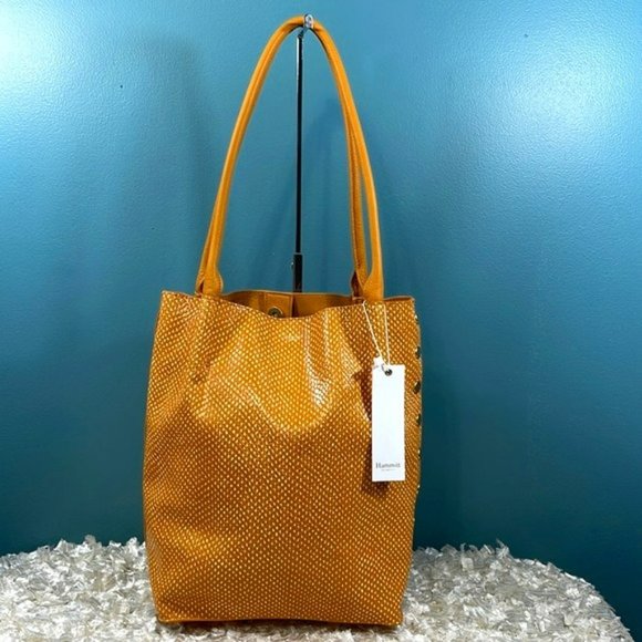 Hammitt Handbags - Hammitt Oliver Large Snake Embossed Tote Bag